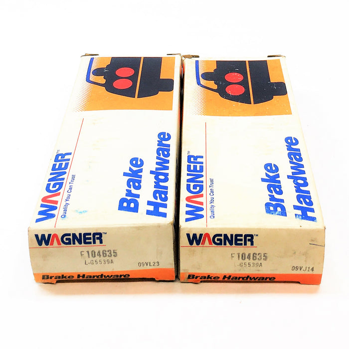 Wagner Disc Brake Hardware Kit F104635 [Lot of 2] NOS