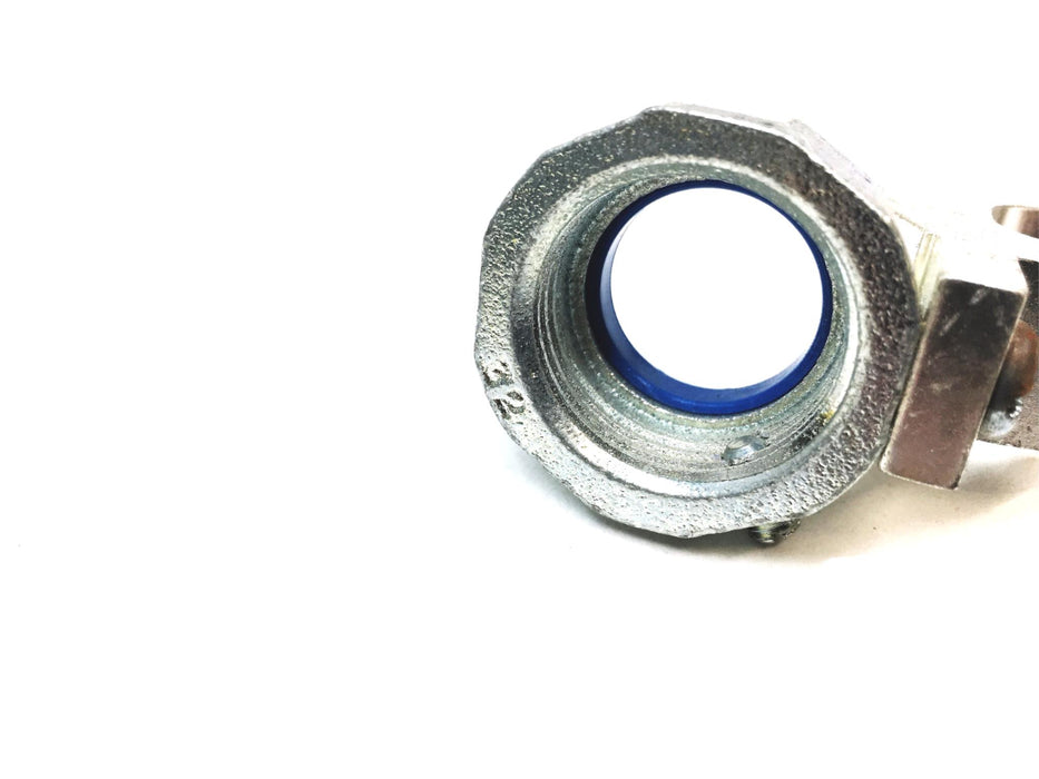 Unbranded 1/2 Inch LH Insulated Grounding Bushing 8-2/0 CU/AL [Lot of 4] NOS