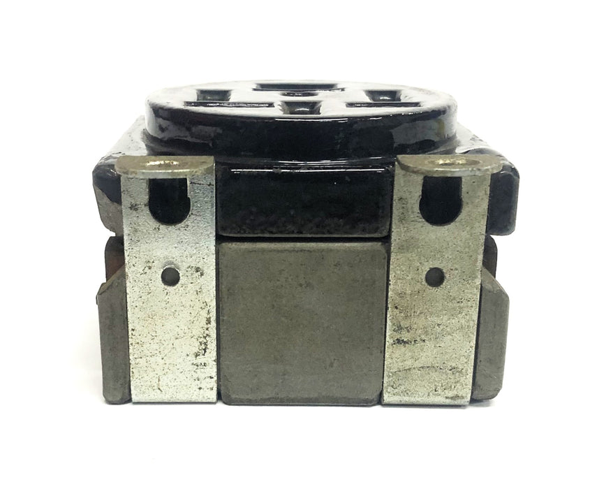 Hubbell 60A 250V Grounded Straight Blade Plug P-2154 USED
