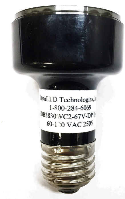 DataLED Technologies LED Bulb EDB3830WC2-67V-DP 1-1/2 60-120 VAC 2505 NOS