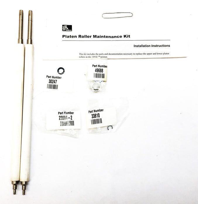 Zebra Technologies Platen Roller Kit (7pcs) 43118M NOS