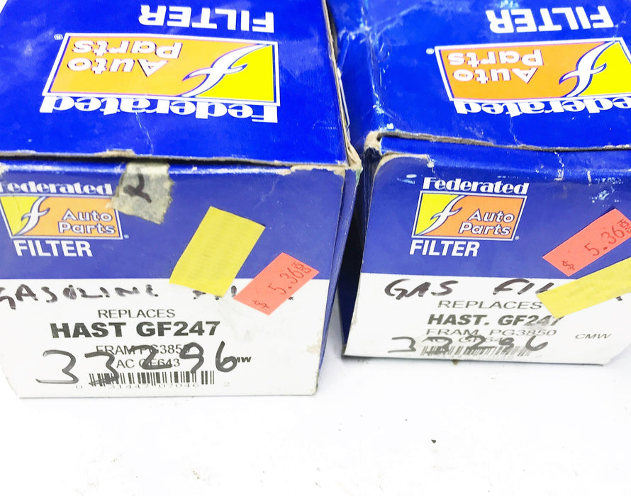 Federated Fuel Filter GF247 [Lot of 2] NOS