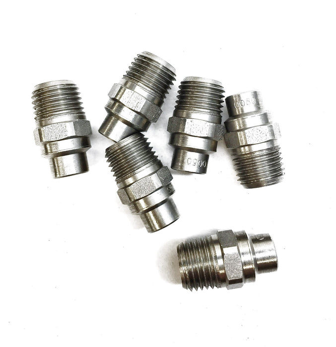 TeeJet Nozzle H1/4U-SS0050 [Lot of 6] NOS