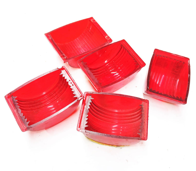 Truck-Lite Replacement Red Clearance Light Lens 680-21910R [Lot of 5] NOS