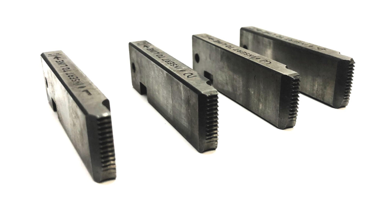 Ridgid Set of (4) 1/4 INCH - 20 N.C. 500B HS Bolt Dies USED