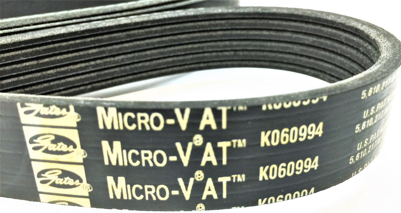 GATES/CARQUEST Micro-V Serpentine Belt (13/16"x 99-7/8") K060994 [Lot of 3] NOS