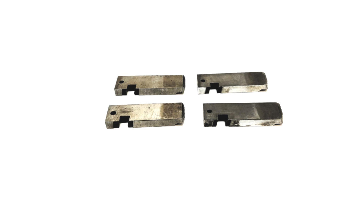 Ridgid Set of (4) 3/8 INCH - 16 N.C. 500B Bolt Dies USED