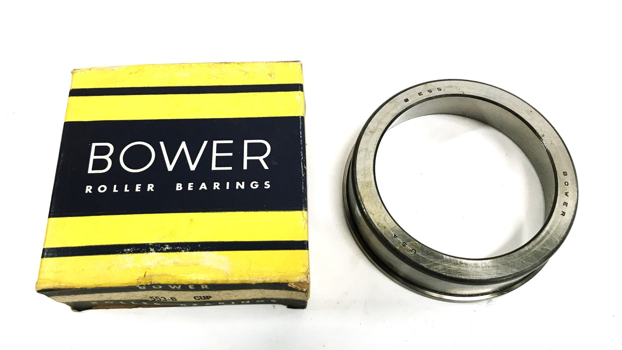 Bower Tapered Roller Bearing Cup 553-B NOS