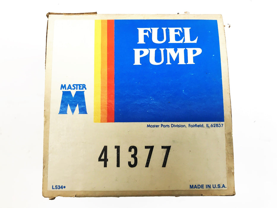 Master Fuel Pump Assembly 41377 NOS