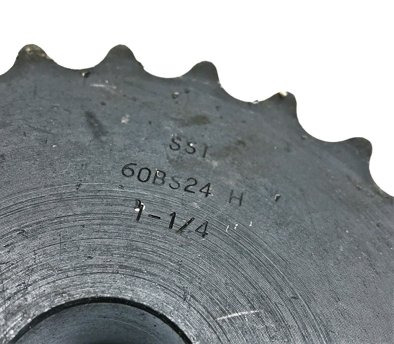 SST 1-1/4" Bore 24T Sprocket 60BS24-H NOS
