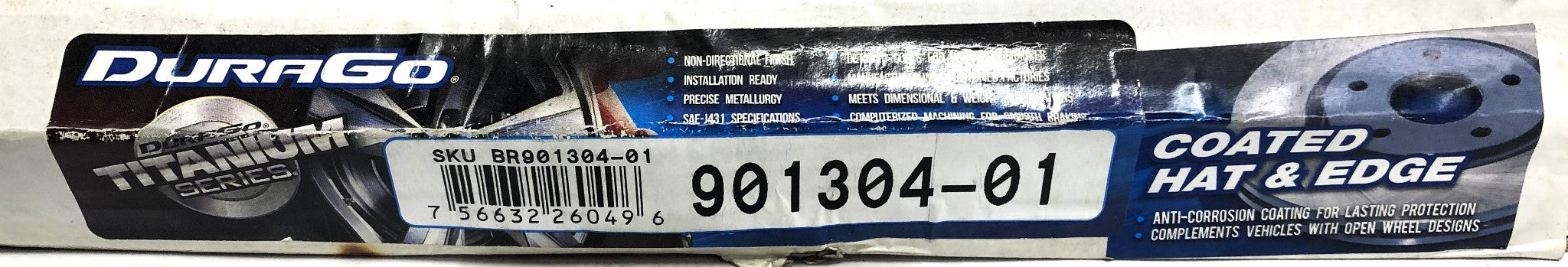 DuraGo Disc Brake Rotor 901304-01 NOS