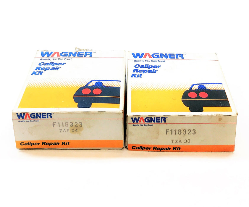 Wagner Disc Brake Caliper Kit F116323 [Lot of 2] NOS
