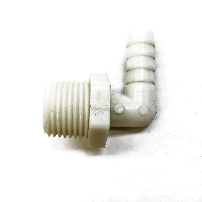Unbranded 1/2" Male Threaded Barbed Elbow [Lot of 7] NOS