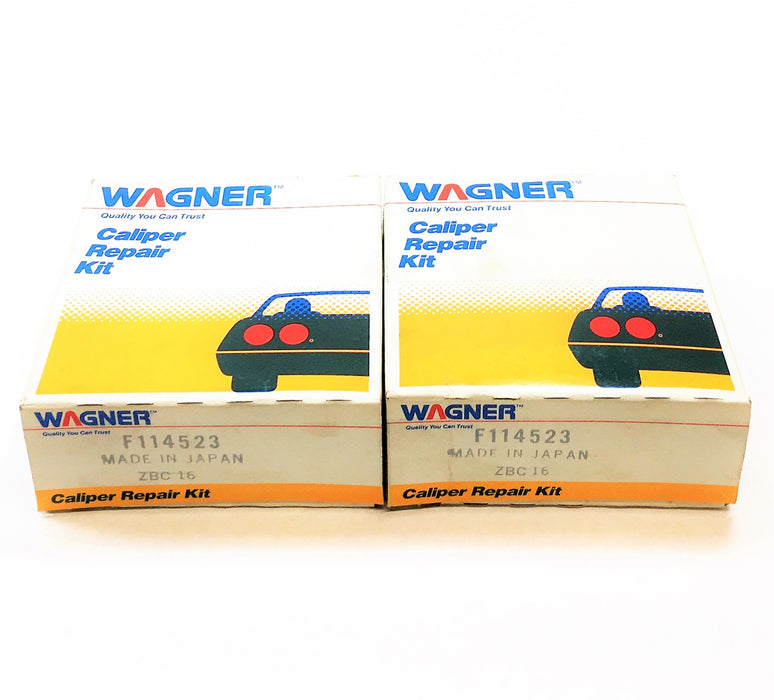 Wagner Disc Brake Caliper Kit F114523 [Lot of 2] NOS
