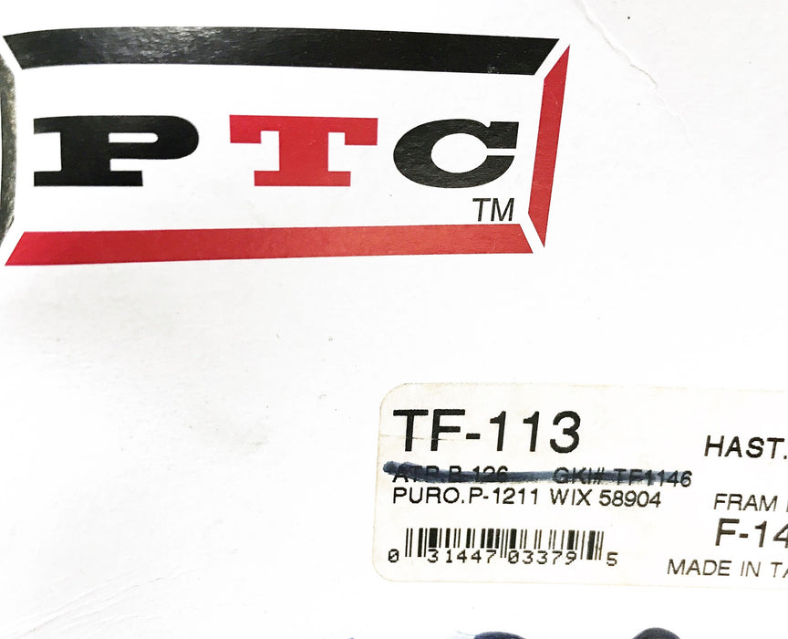 PTC Transmission Filter Assembly TF-113 NOS