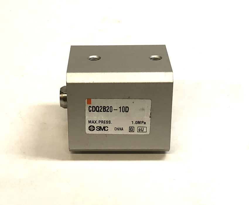 SMC Compact Pneumatic Air Cylinder With Hardware CDQ2B20-10D [Lot of 2] NOS