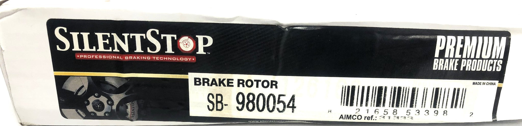 Silent Stop Disc Brake Rotor SB-980054 NOS