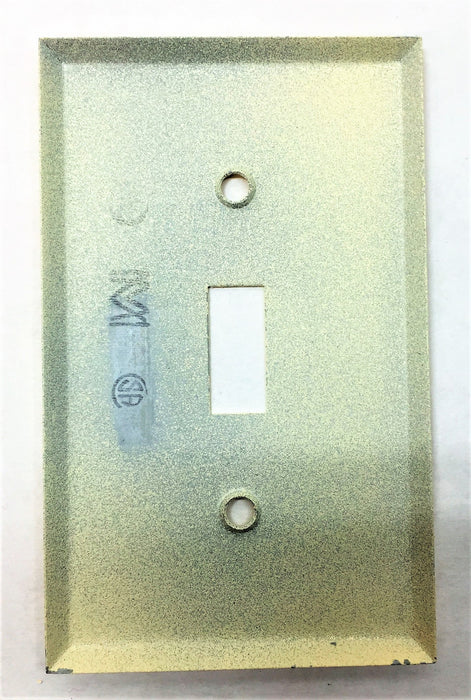 MULBERRY 1G Ivory Wrinkle Toggle Switch Plate 99071 [Lot of 50] NOS