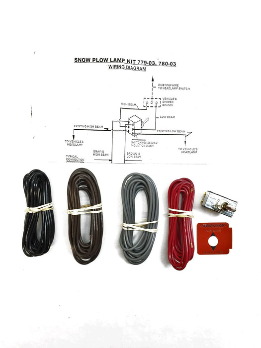 Arrow Snow Plow Wiring Kit 779-03 (780-03) NOS