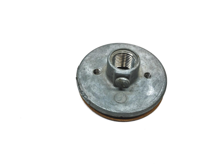 Unbranded 1/4 Inch Die Cast Lamp Holder Light Socket Cap [Lot of 9] NOS