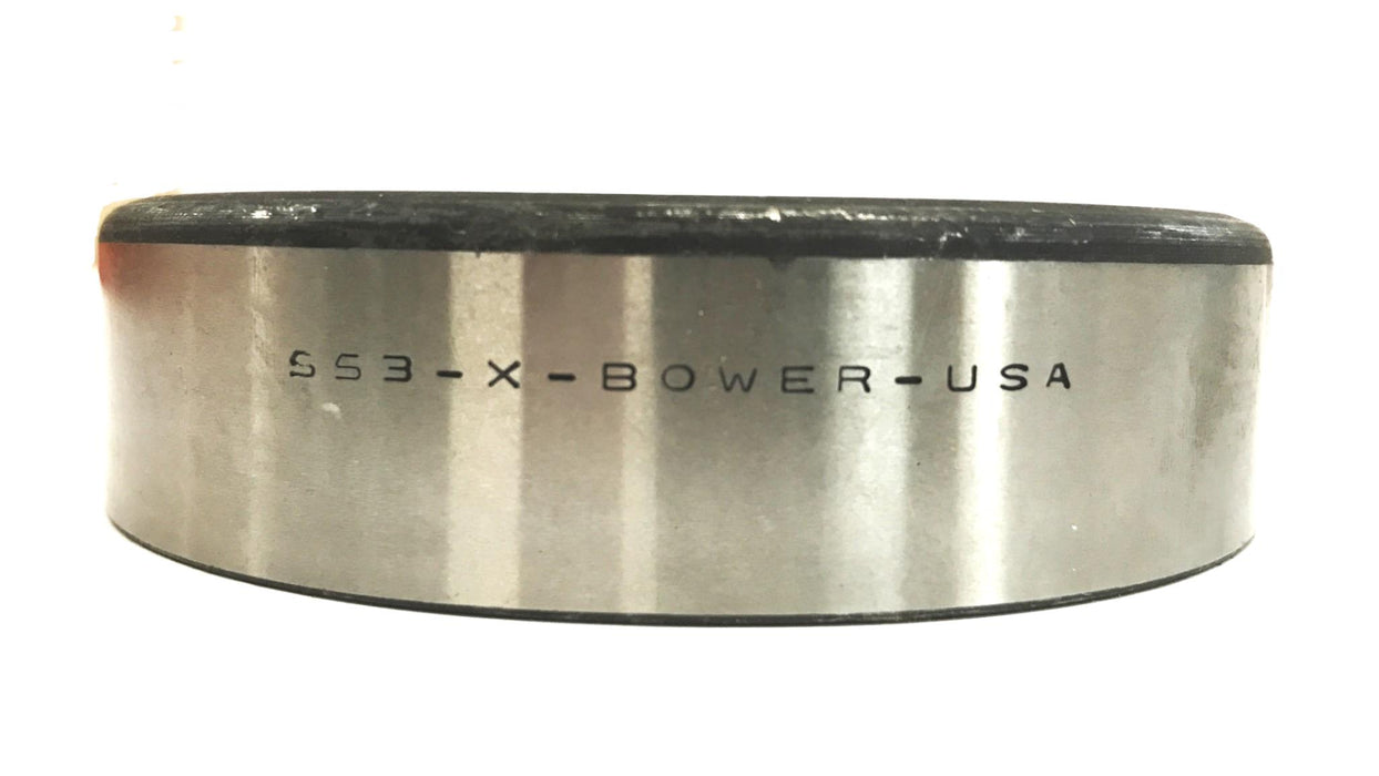 Bower Tapered Roller Bearing Cup 553-X NOS