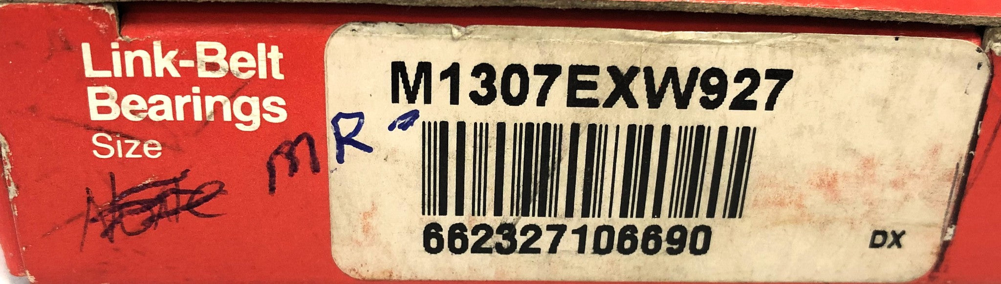 Link-Belt Cylindrical Roller Bearing M1307EXW927 NOS
