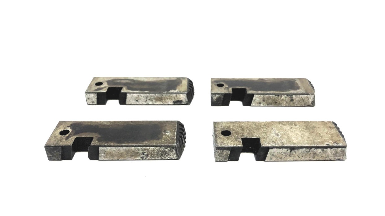 Ridgid Set of (4) 7/8 INCH - 9 N.C. 500B Bolt Dies USED