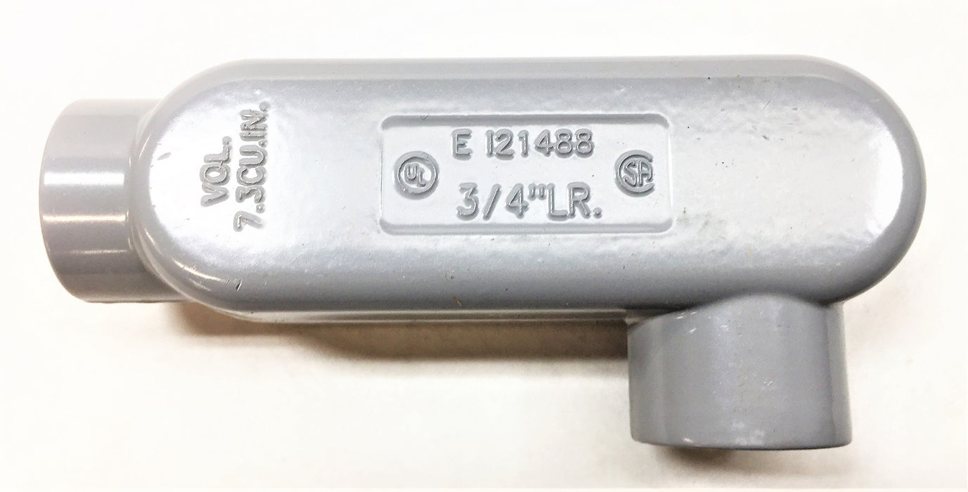 STEEL ELECTRIC 3/4" Conduit Bodies Threaded Type-LR Pack (10pcs) E121488 NOS