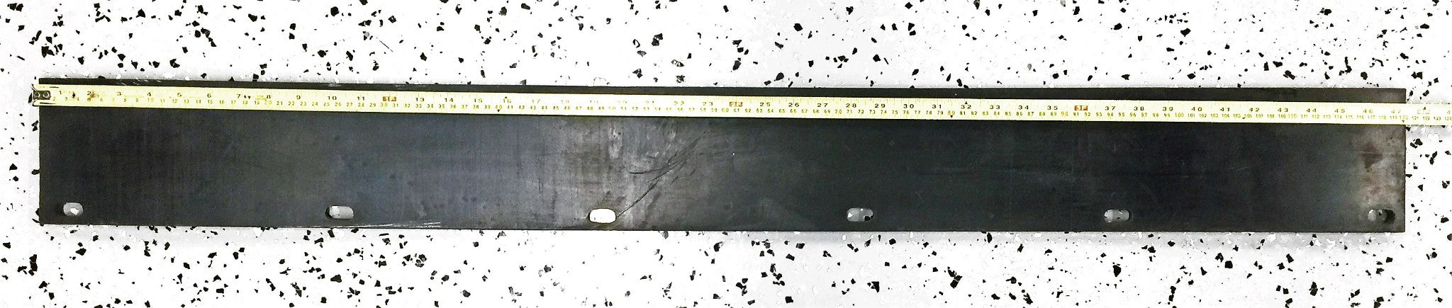 Unbranded Snow Plow Rubber Deflector 47.5"L x 5"W x 1/2"H NOS