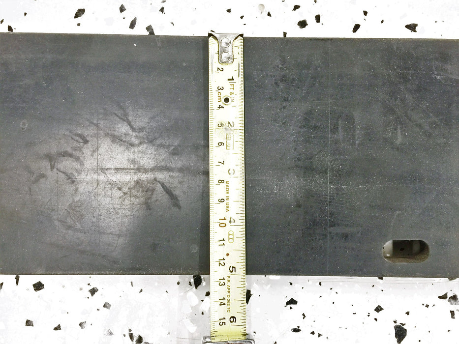 Unbranded Snow Plow Rubber Deflector 47.5"L x 5"W x 1/2"H NOS