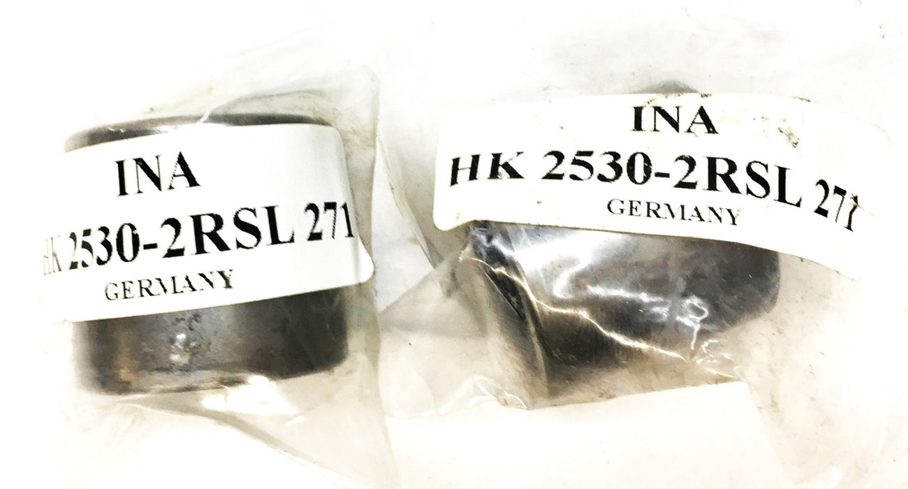 INA Needle Roller Bearing HK25302RSL271 [Lot of 2] NOS