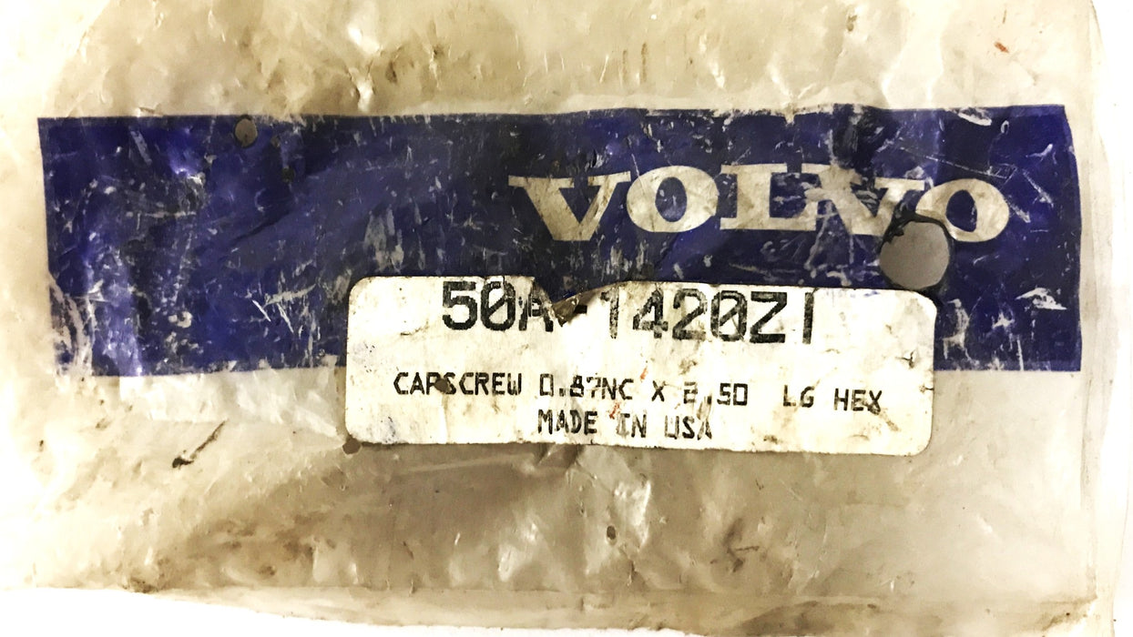 Volvo Hex Head Cap Screw [Lot of 4] CH50A-1420ZI NOS