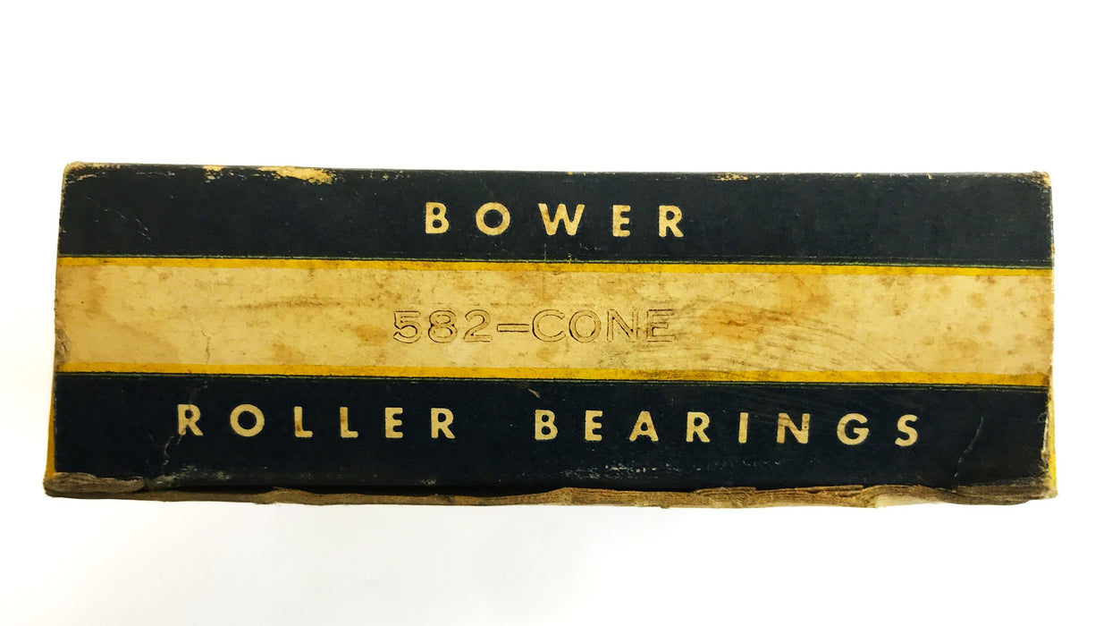 Bower Tapered Roller Bearing Cone 582 [Lot of 2] NOS