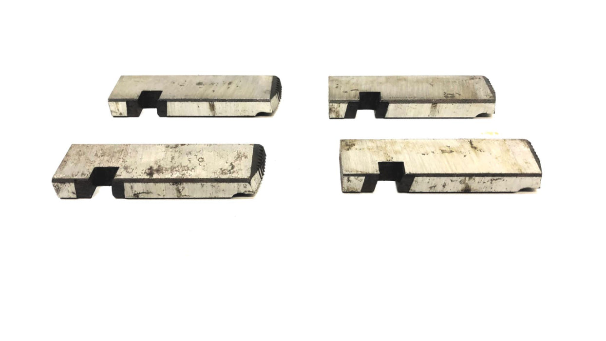 Ridgid Set of (4) 3/8" - 16 UNC RH Alloy Steel 500B Bolt Dies 48465 USED