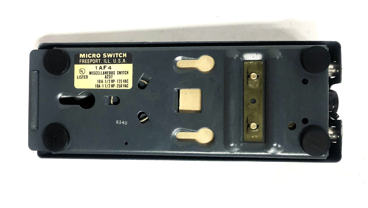 Micro Switch A237 10A 1/2HP 125/250VAC Miscellaneous Foot Pedal Switch 1AF4 NOS
