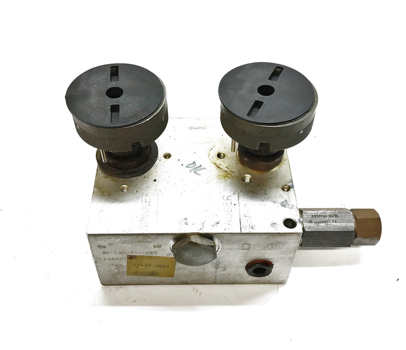 Danfoss/Swenson Dual Flow Control Valve 04105-285-00 (2FFLXP2754-004) USED