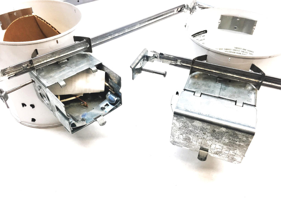 Lightolier Lytecan Type IC Recessed Downlight Housing L500SIC [Lot of 4] NOS
