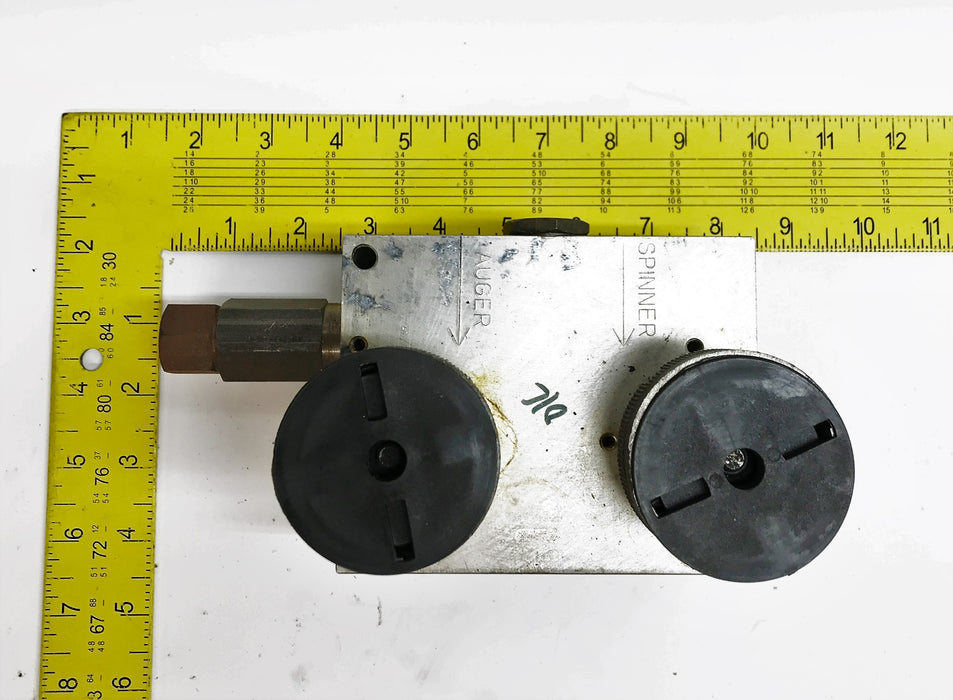 Danfoss/Swenson Dual Flow Control Valve 04105-285-00 (2FFLXP2754-004) USED