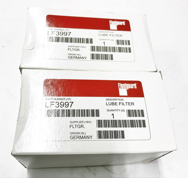 Fleetguard Lube Filter LF3997 [Lot of 2] NOS