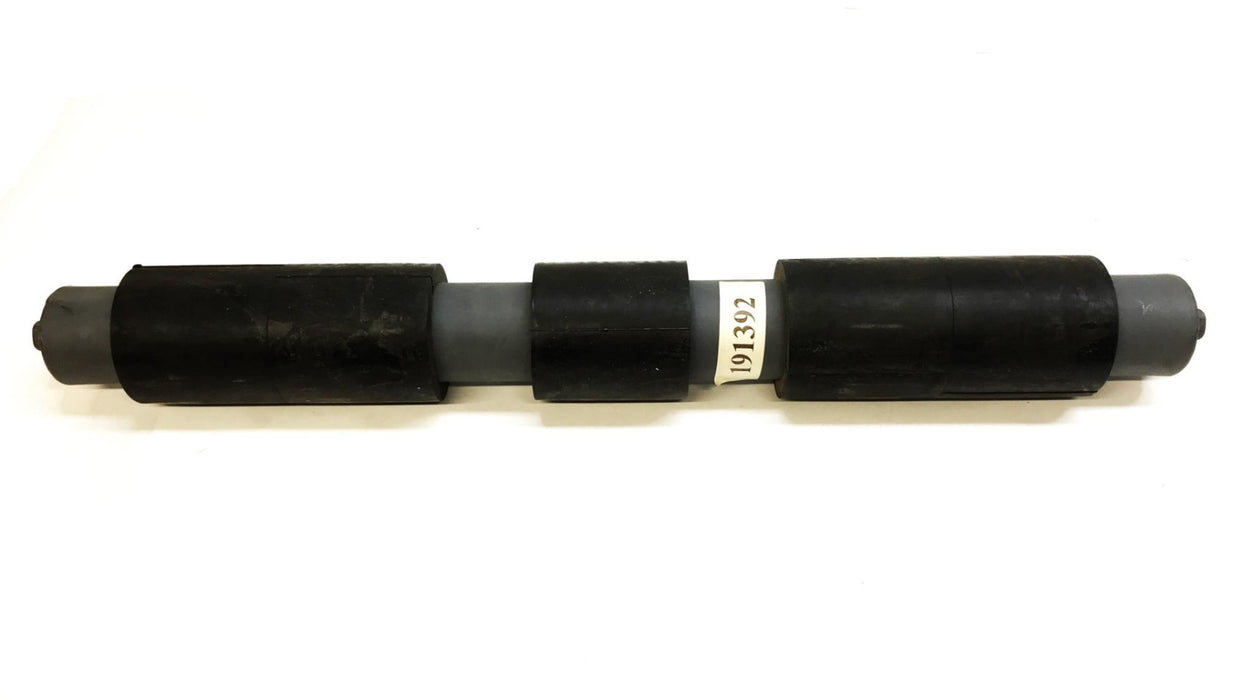 Unbranded 28" x 3-1/2" Conveyor Belt Roller with Rubber Padding 191392 USED
