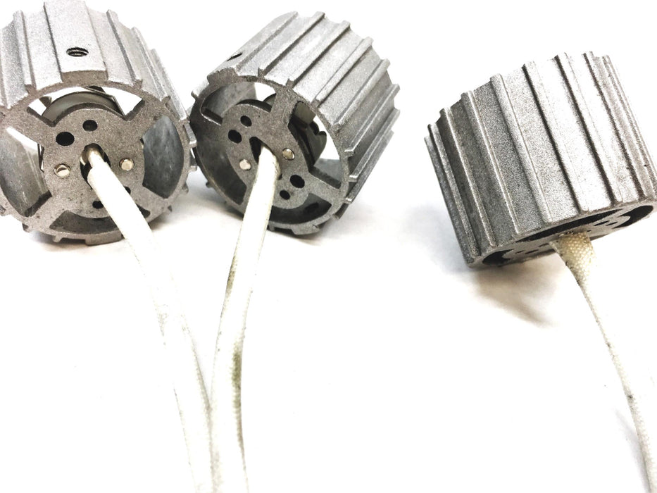 Unbranded 1-1/2 Inch Lamp Holder Socket [Lot of 3] NOS