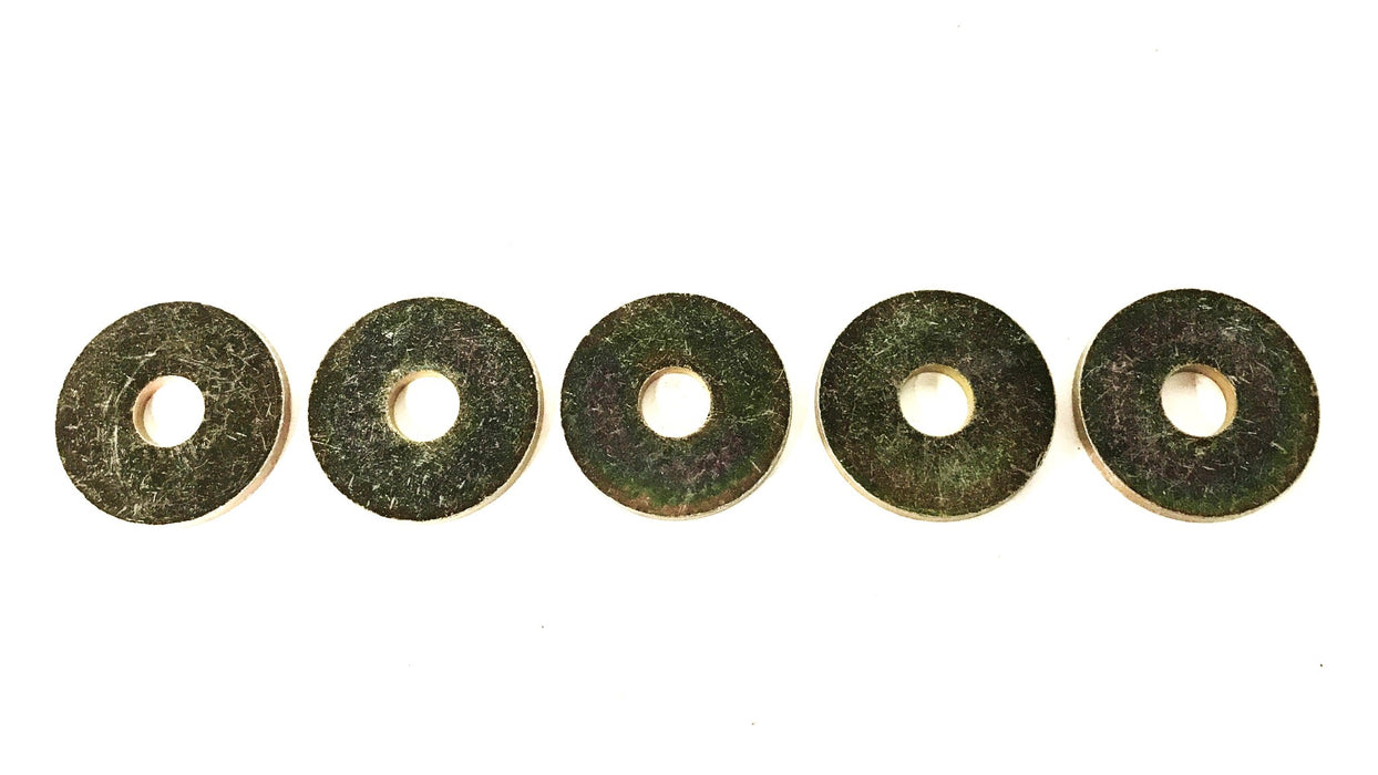 Volvo Yellow Zinc-Plated Steel Flat Washer CH30075 [Lot of 5] NOS