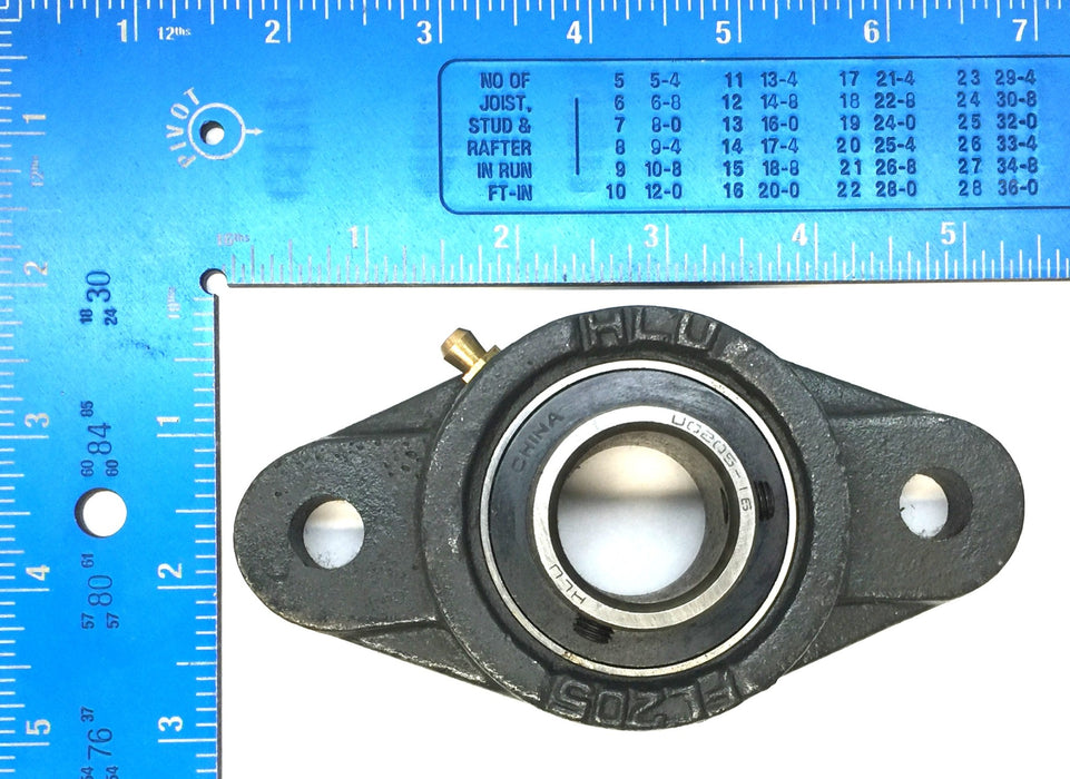 HLU Flange Mount Bearing FL205 (U0205-16) NOS