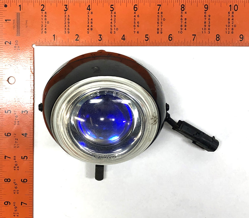 PIAA Round 85w Blue Upright Halogen Projector Fog Light Lamp 9902 USED