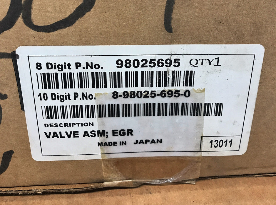 General Motors GM/Isuzu EGR Valve 98025695 (8-98025-695-0) NOS