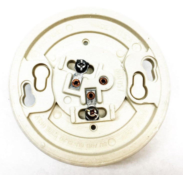 Leviton 660W 250V SAN000 Keyless Porcelain Lamp Holder Kit 9875 NOS