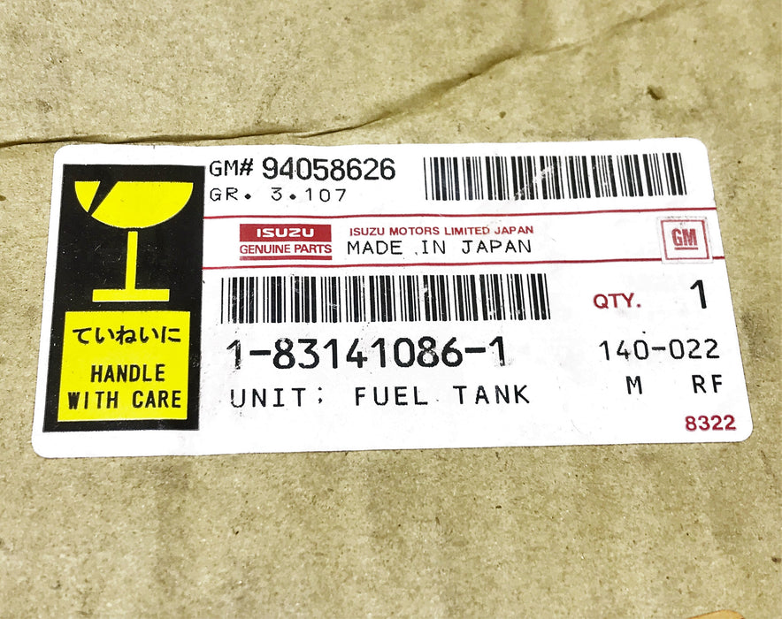 Isuzu OEM Fuel Tank Unit 1831410861 (1-83141086-1) NOS