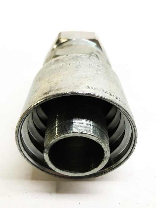 Unbranded 1-1/4" Hydraulic Hose Fitting 43-20-R1-R2-R3 NOS