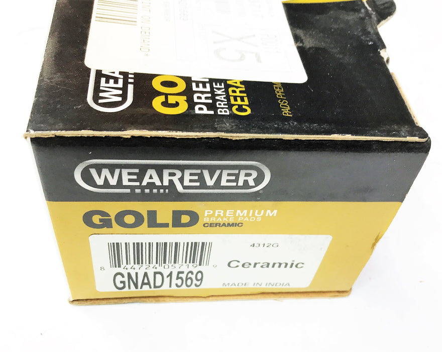 Wearever Ceramic Brake Pad Set GNAD1569 NOS