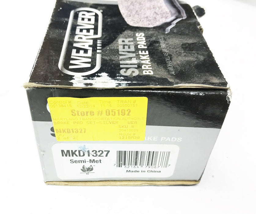 Wearever Brake Pad Set MKD1327 NOS